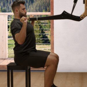 001 Presse à l'épaule devant la tête 6 schulterdruecken ball 1.1.1