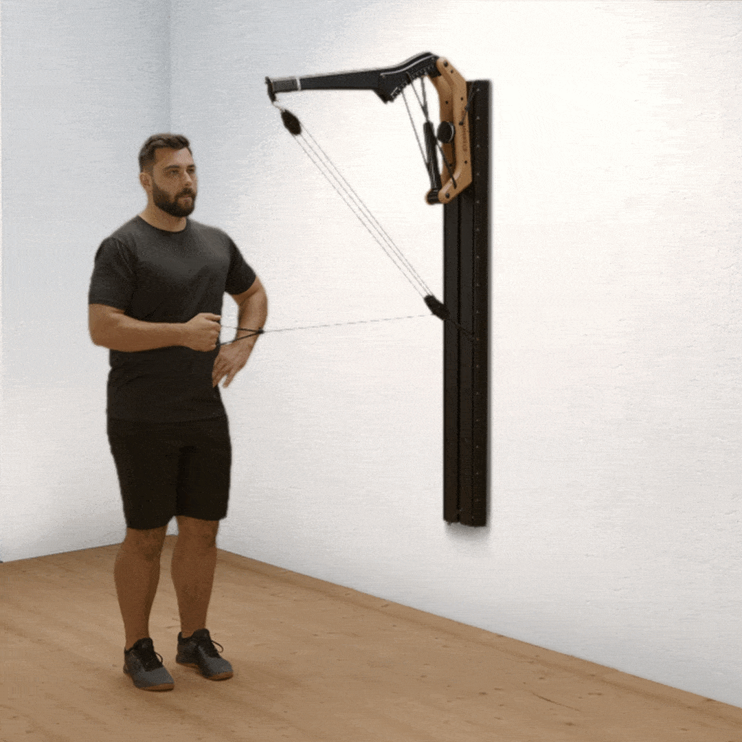 036 Aussenrotation mit Seilzug