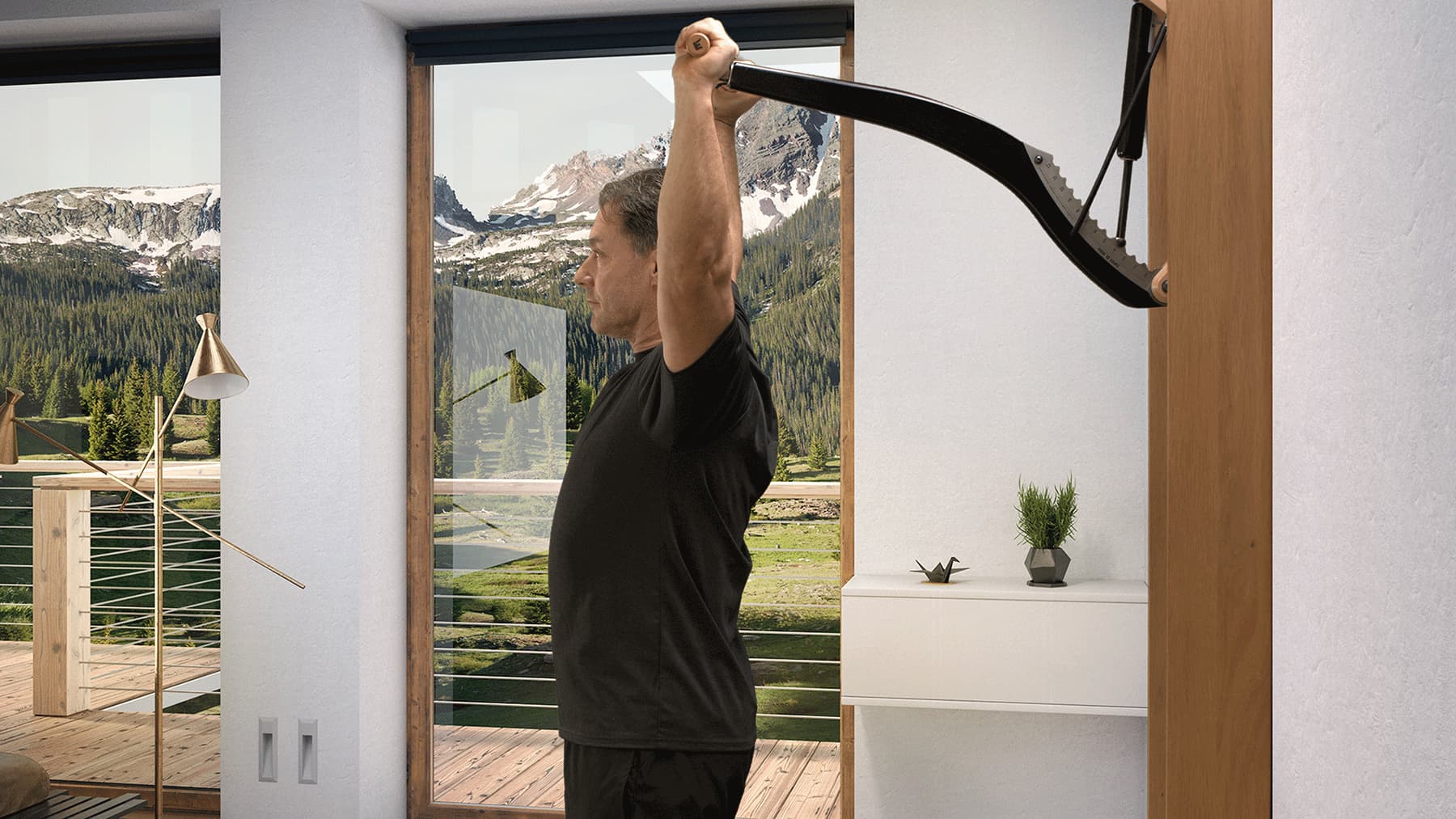 How I stay fit despite my busy schedule 3 043 schulterdruecken hinter dem kopf 3.1.1