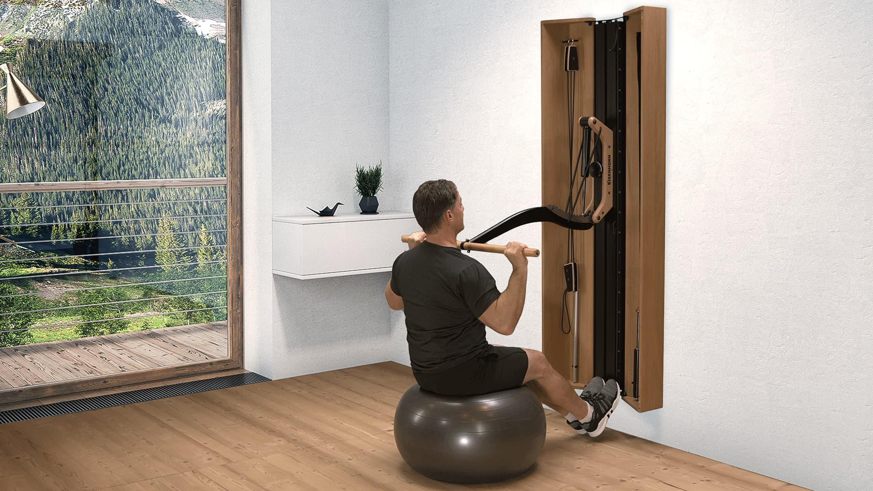 How I stay fit despite my busy schedule 6 099 schulterdruecken ball angehobene beine 1.1.1