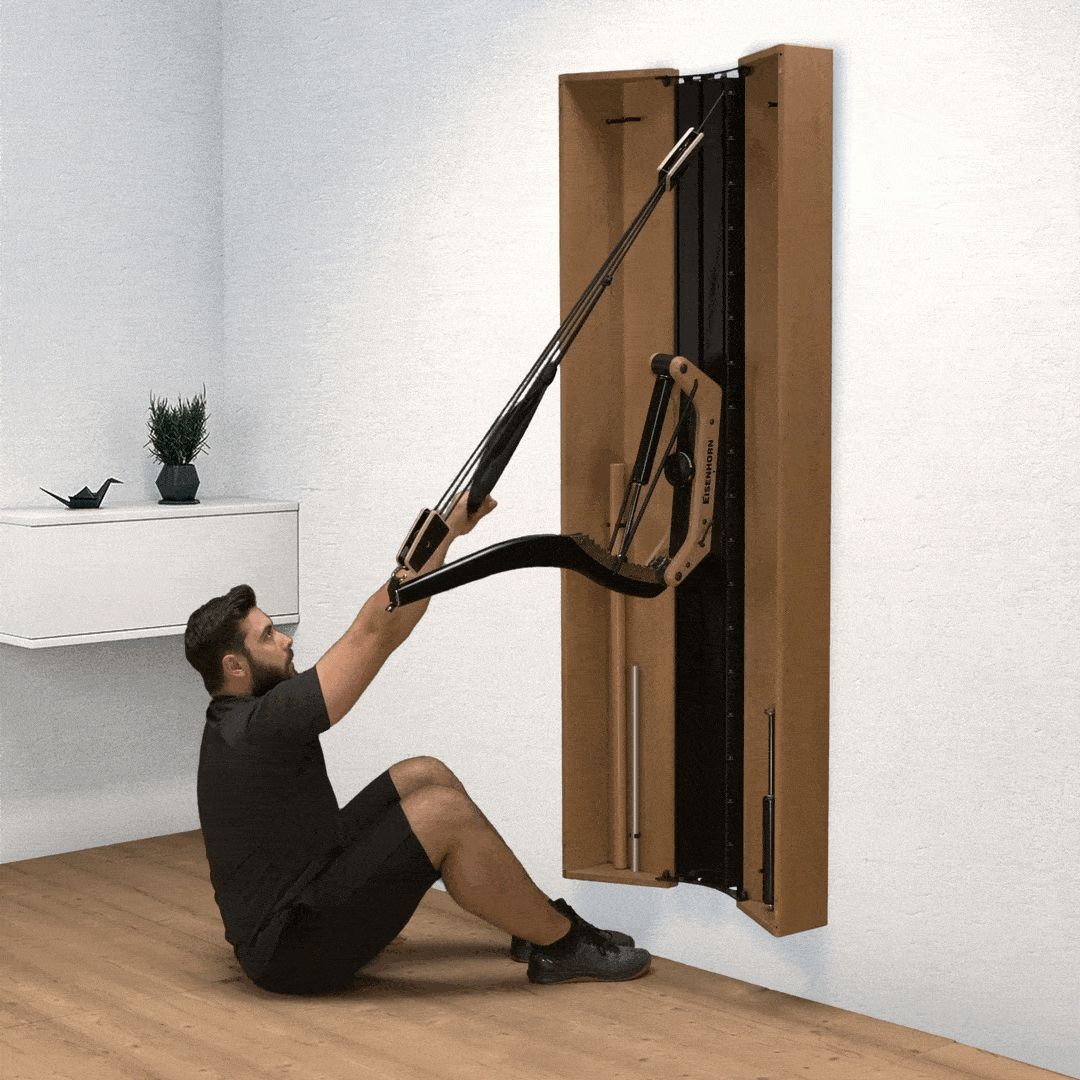 117 Einarmiger Latzug am Seilzug