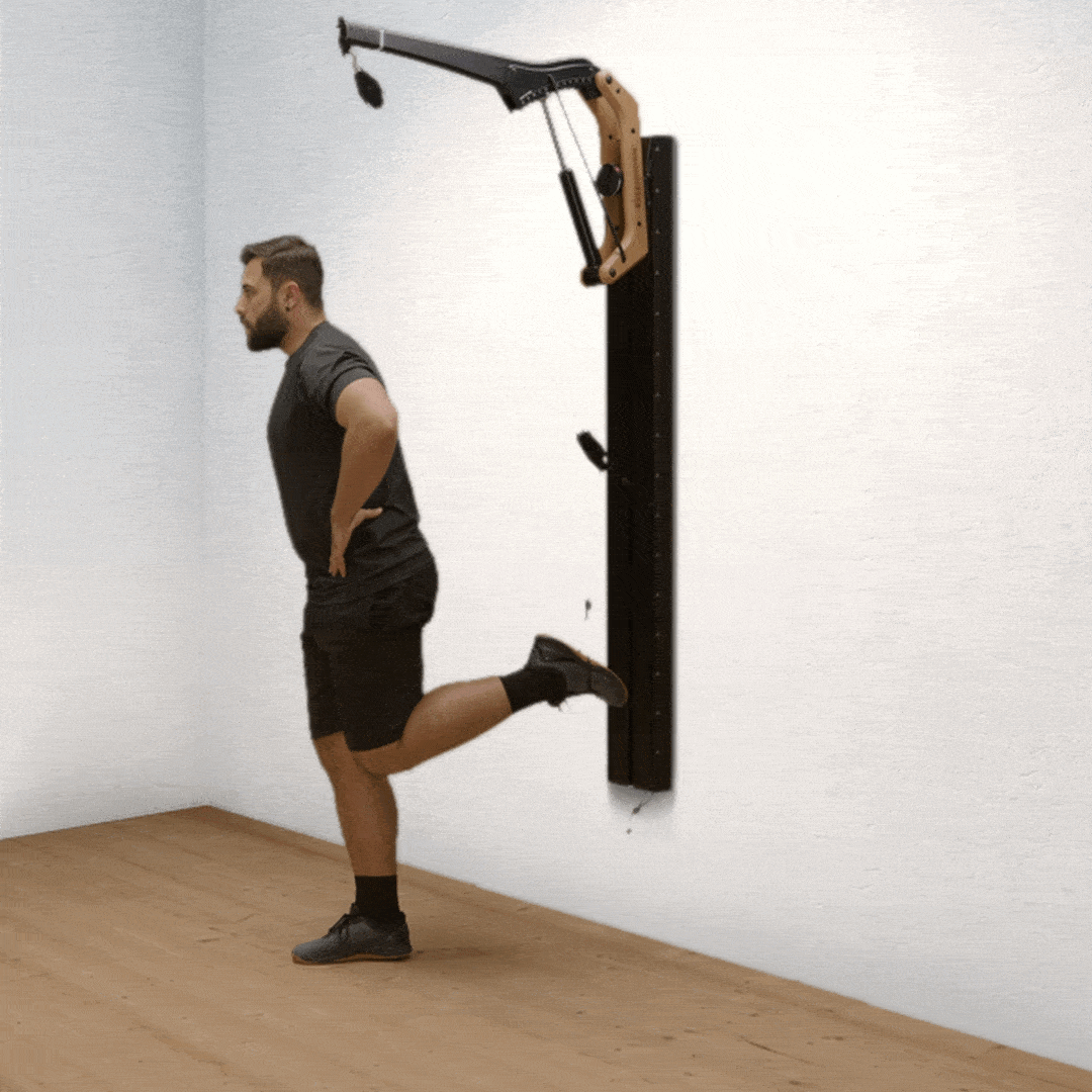 127 Beinstrecker am Seilzug