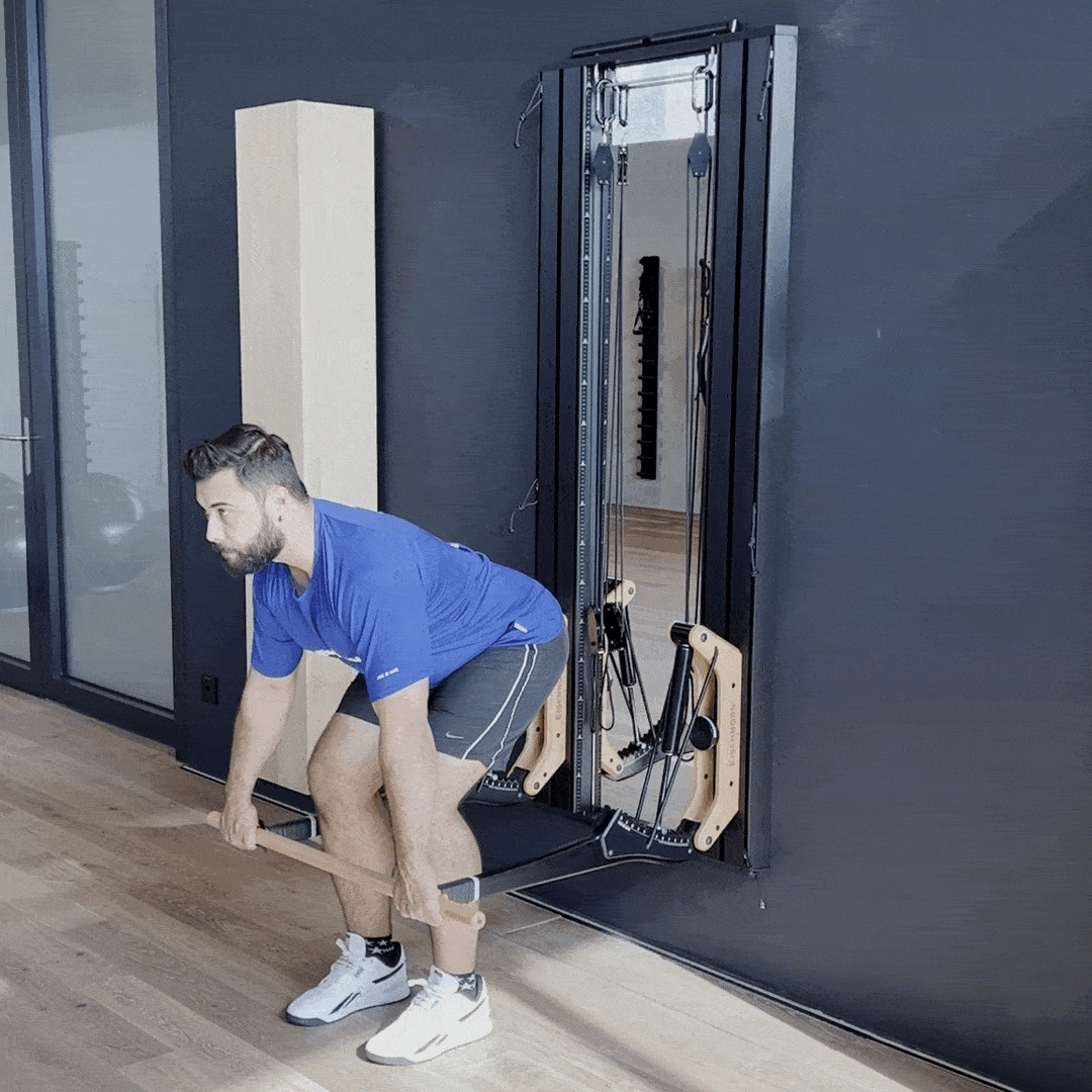 201 Vorgebeugtes Rudern mit Griffstange