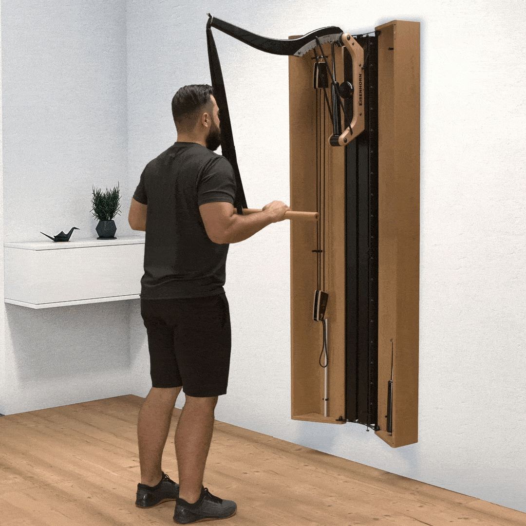 008 Trizeps Übung mit Griffstange