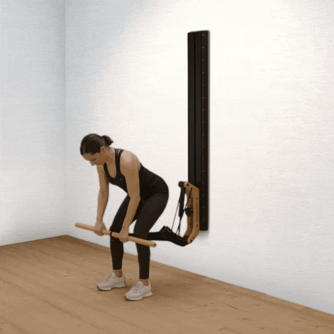 037 Rudern vorgebeugt mit Obergriff