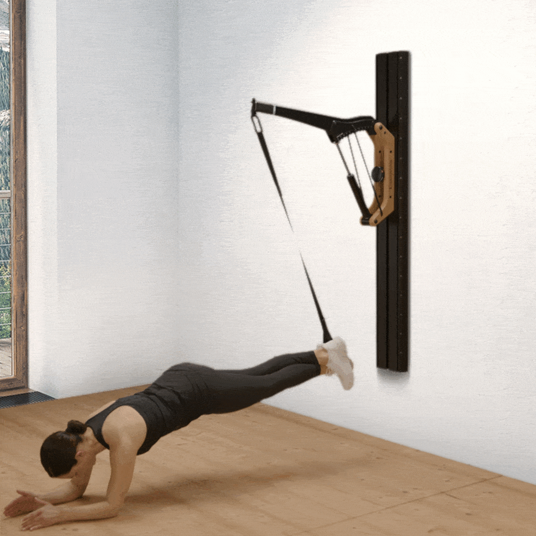 093 Unterarmstütz (Plank) mit Griffband