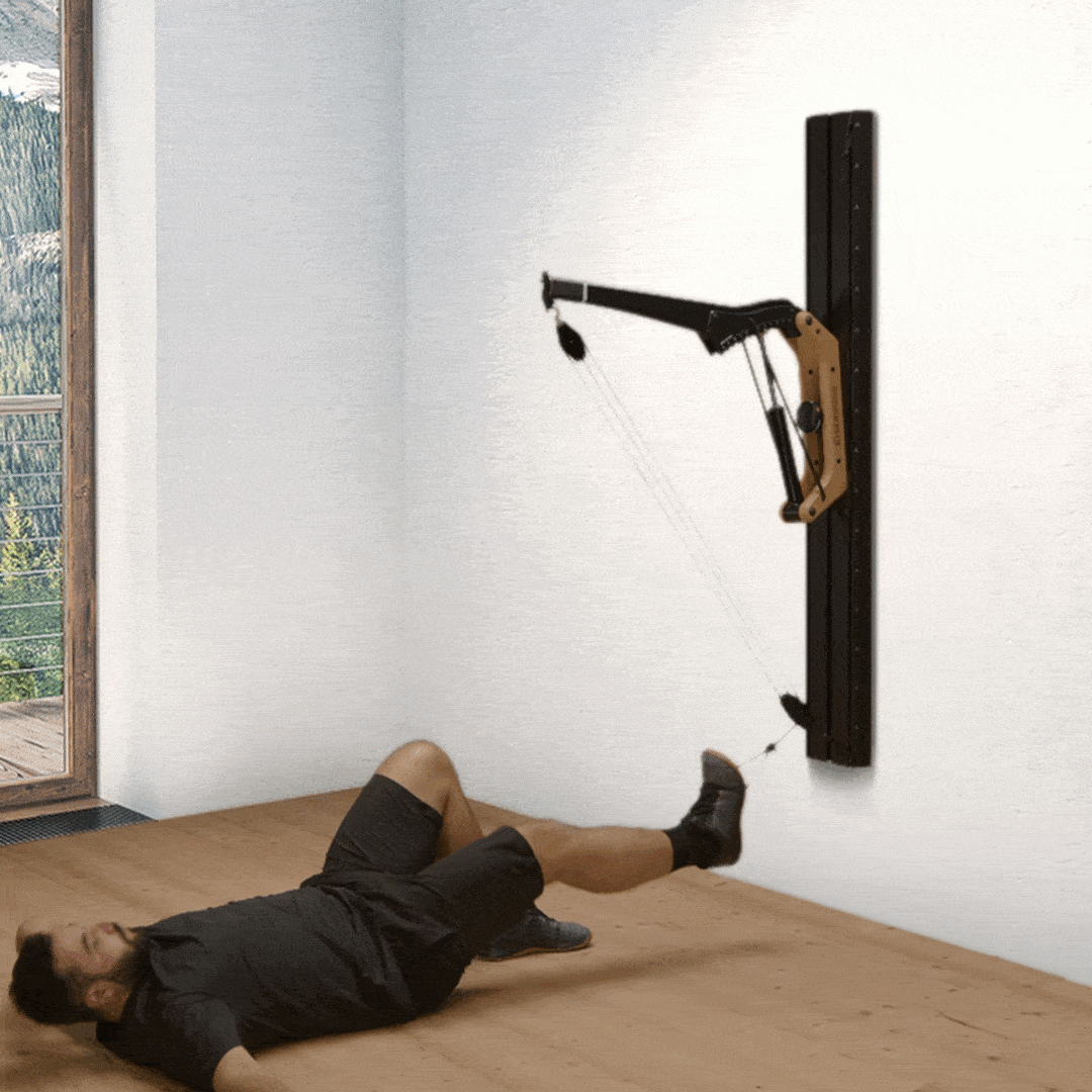 112 Crossover Crunch am Seilzug