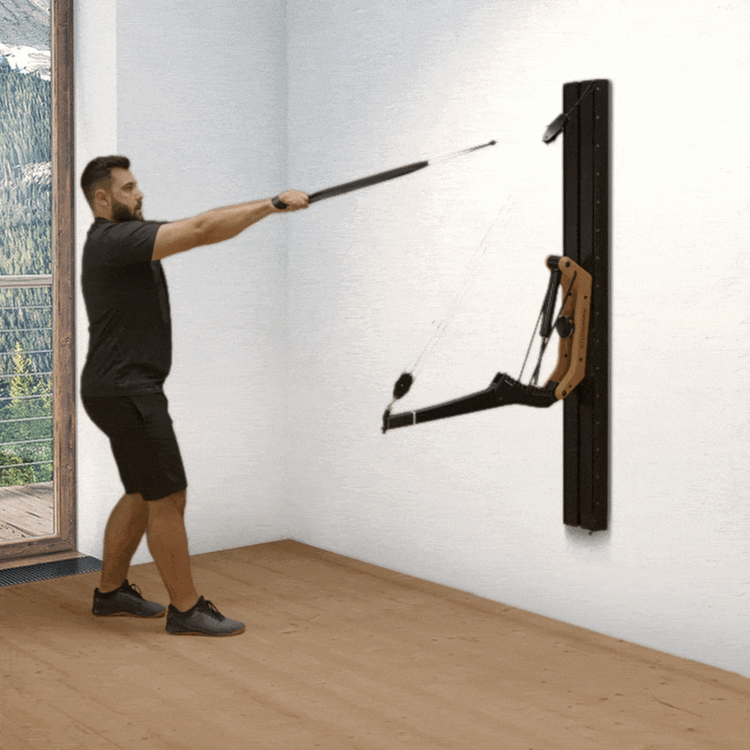 116 Facepulls am Seilzug