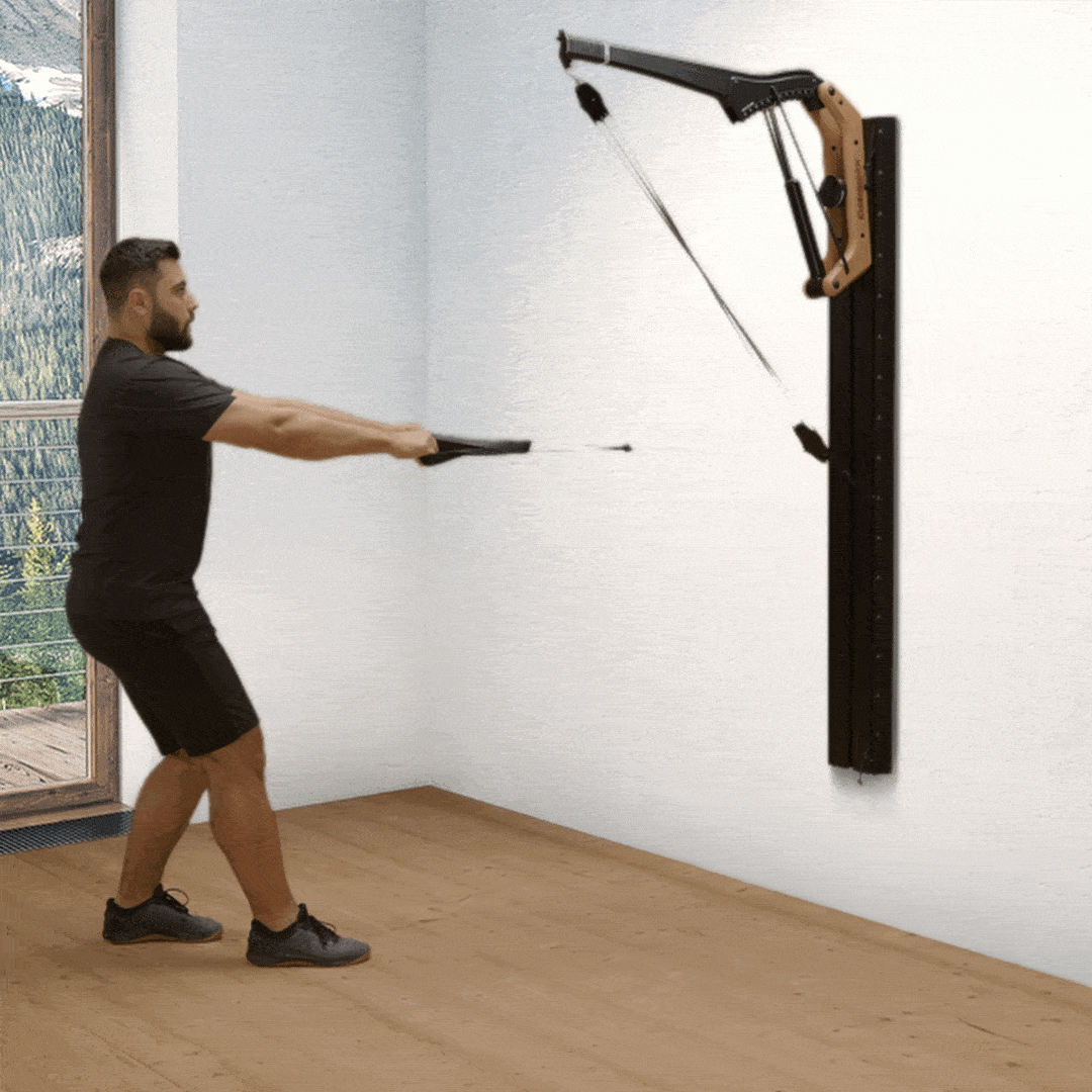 122 Stehender Ruderzug