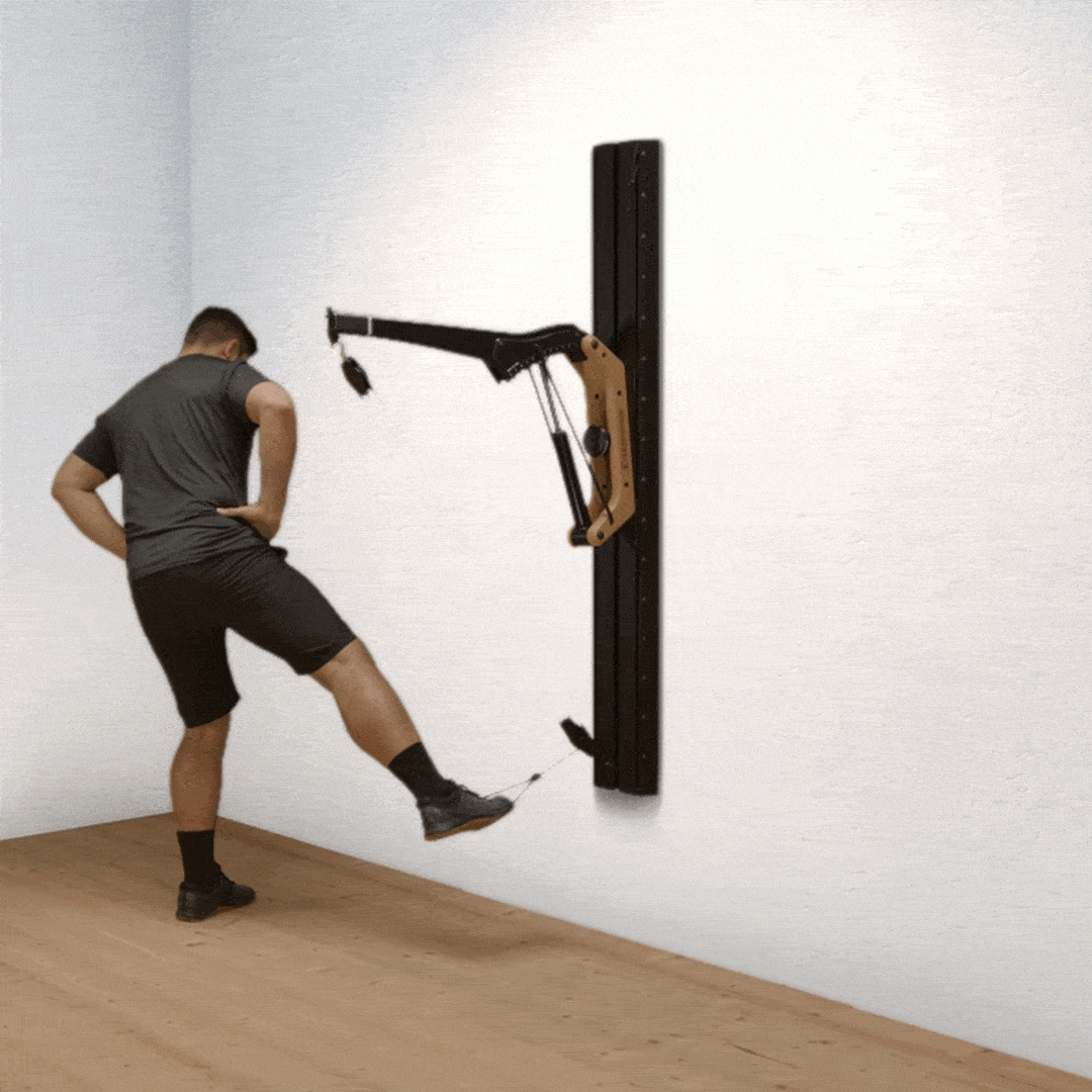 126 Adduktion am Seilzug