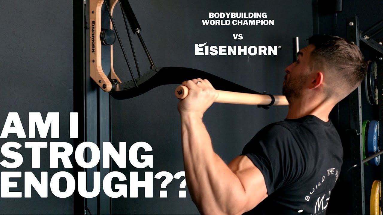 EISENHORN Kraftstation eine Revolution als All in One Home Gym 6 guyer video