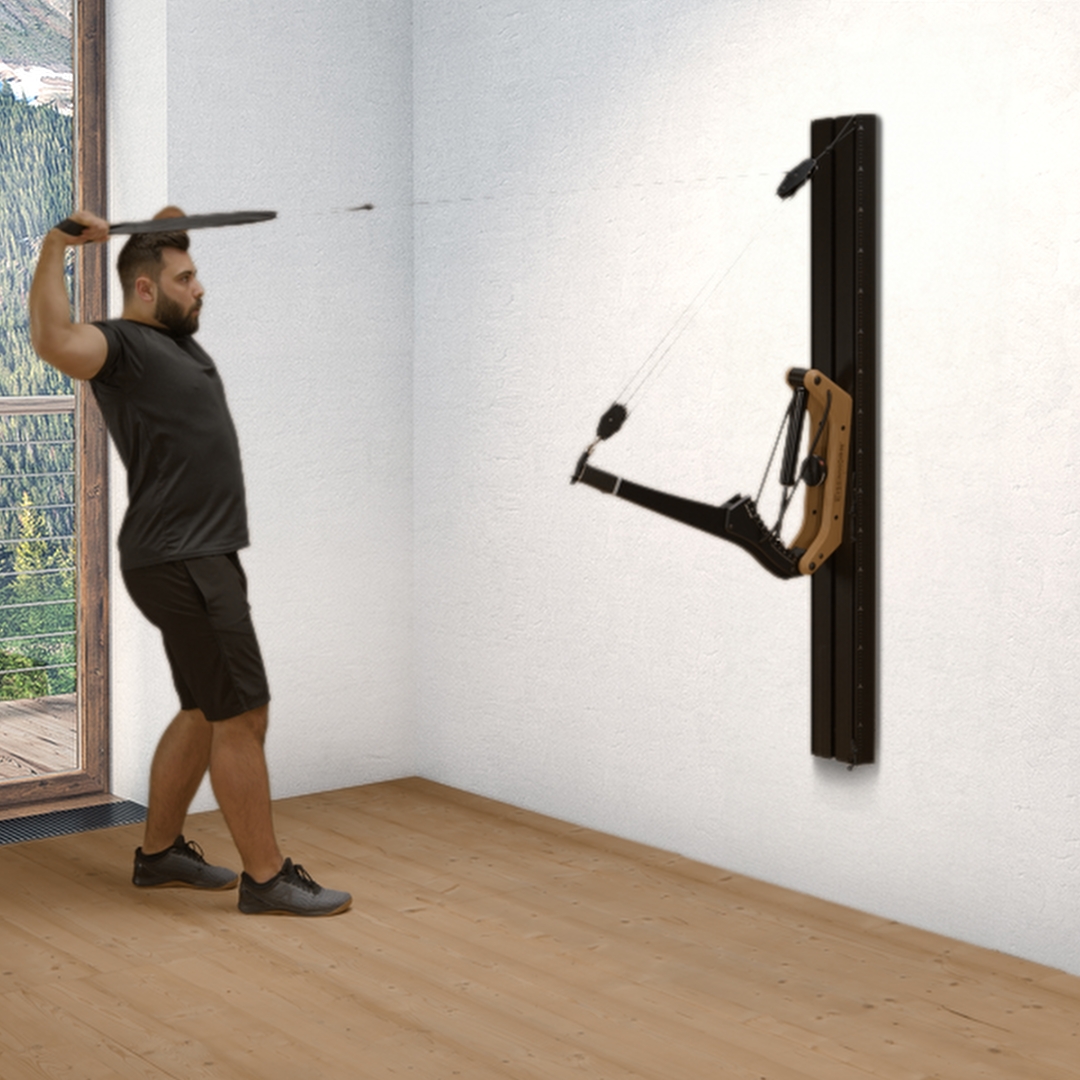 007 Ruderzug seitlich stehend 1 high to low facepulls