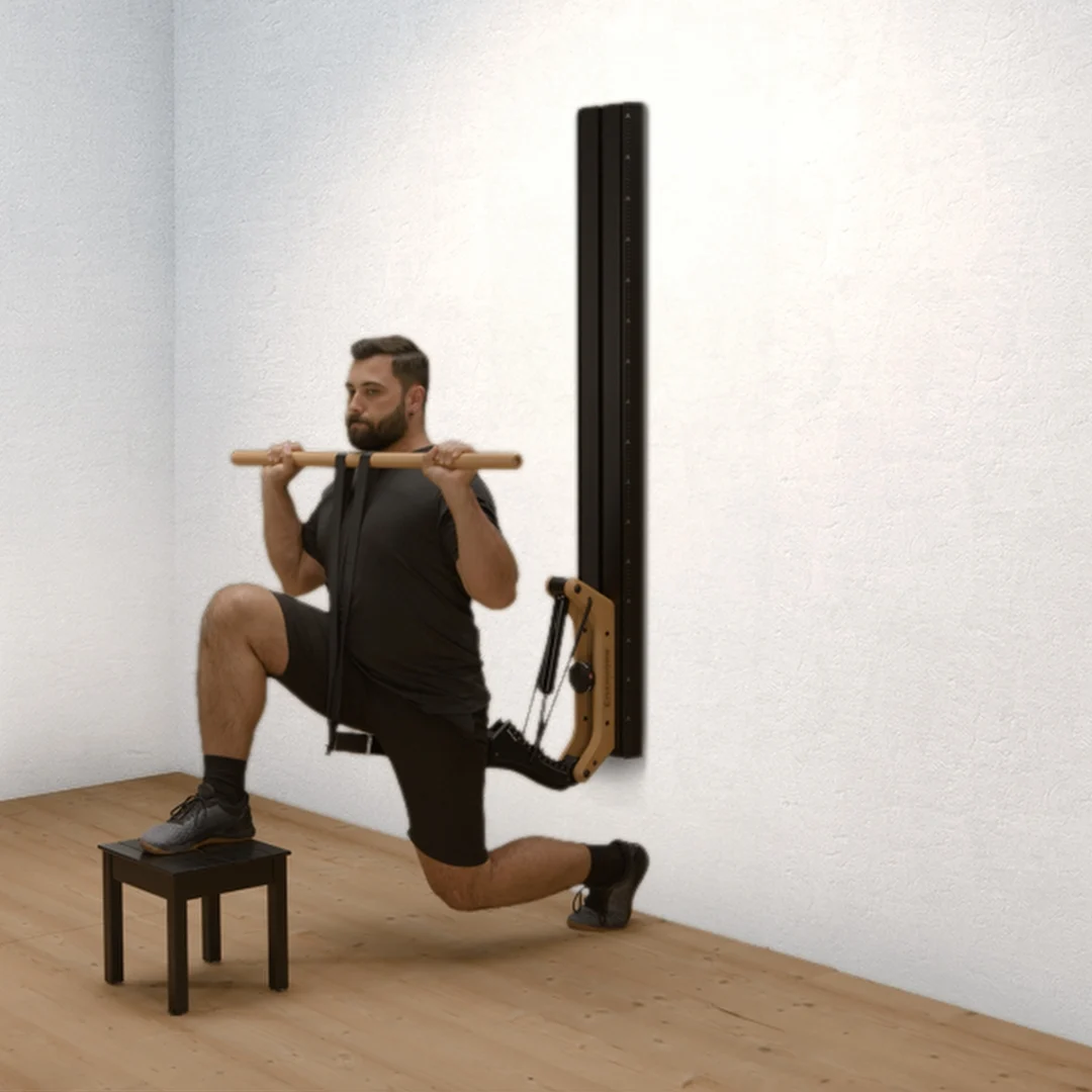 015 Ausfallschritte (Lunges) 5 lunges-mit-stufe