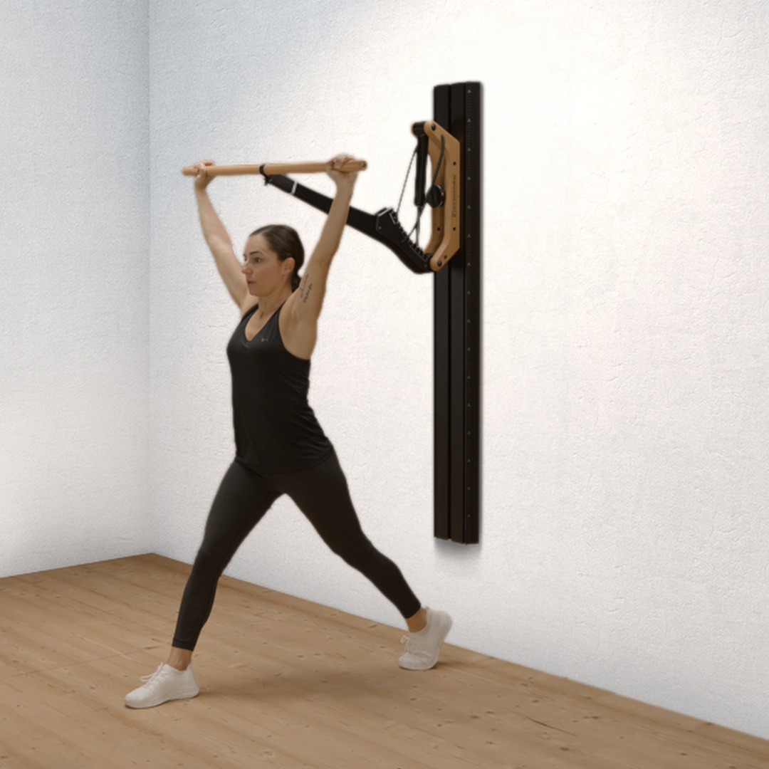 015 Ausfallschritte (Lunges) 6 overhead-lunges