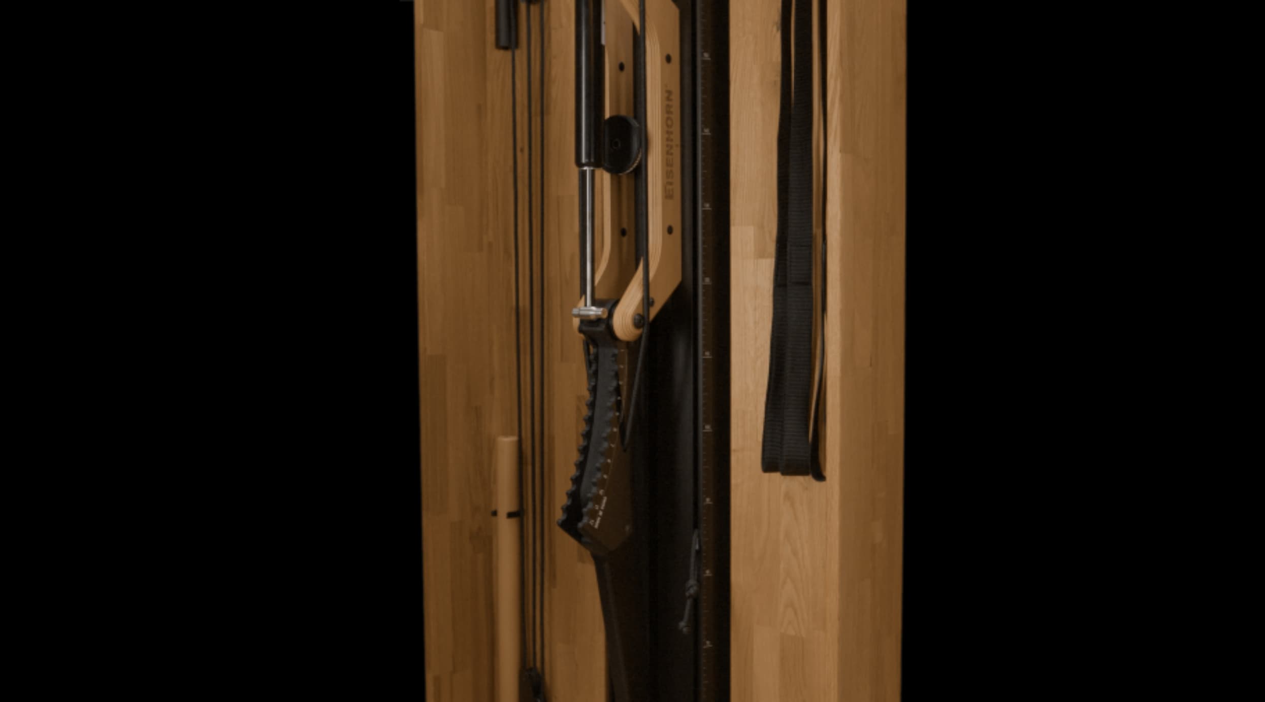 Platzsparende Parkposition - für vor und nach dem Training 1 parkposition eisenhorn