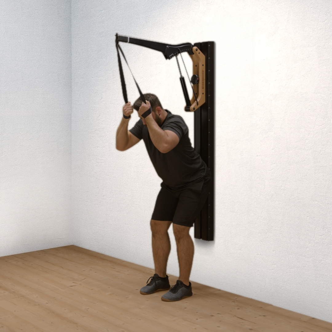 013 Bauch-Übung Crunches 3 recrunch griffband